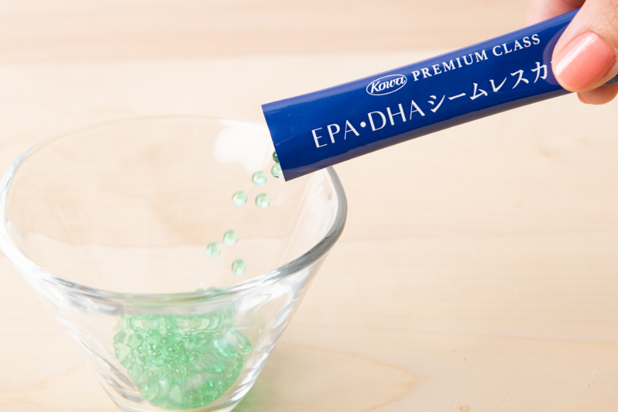 血中の中性脂肪値が気になる方へ。1日1包で始める新習慣、KOWAの機能性表示食品