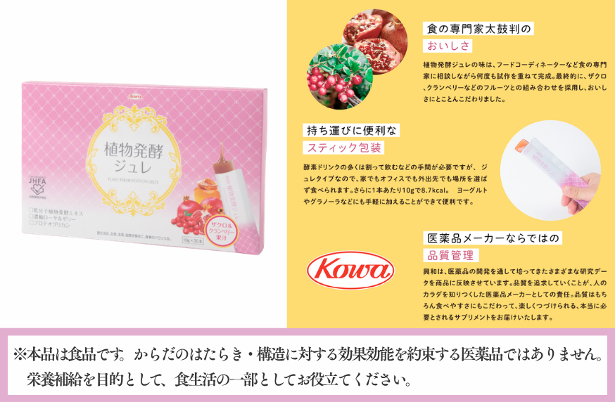 「植物発酵ジュレ」