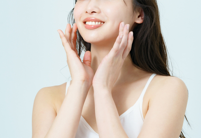 「美肌の敵」である“摩擦”や“乾燥による肌荒れ”を防ぐ