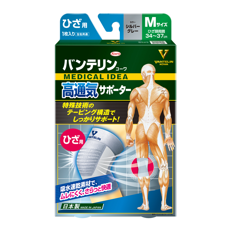 バンテリンコーワ高通気サポーター ひざ用