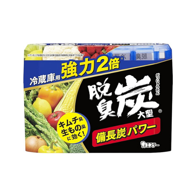 エステー 脱臭炭 冷蔵庫用 大型 240g [消臭剤 キッチン] 240g