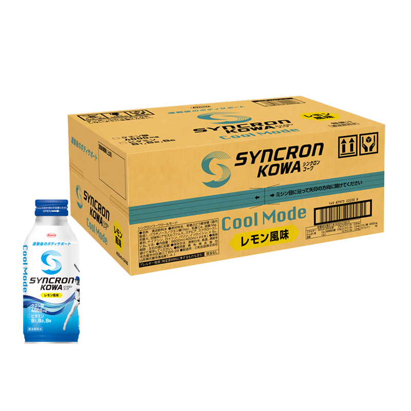 シンクロンコーワ クールモード　レモン風味　400ml×24本 24個入