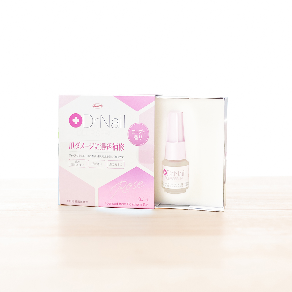 ドクターネイル　ディープセラム ローズの香り　3.3mL　定期