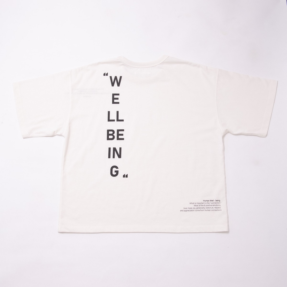Well-being　リカバーTシャツ オフホワイト Ｍ