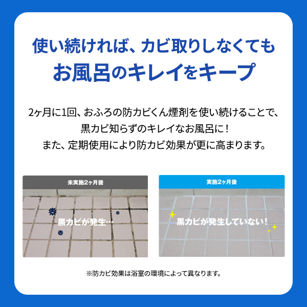 ライオン ルックおふろの防カビくん煙剤 1個