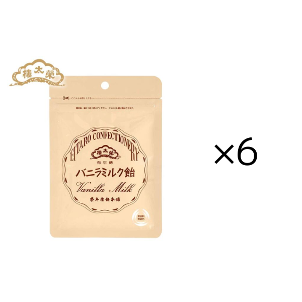 榮太樓飴 ﾊﾞﾆﾗﾐﾙｸ飴_6セット 6セット