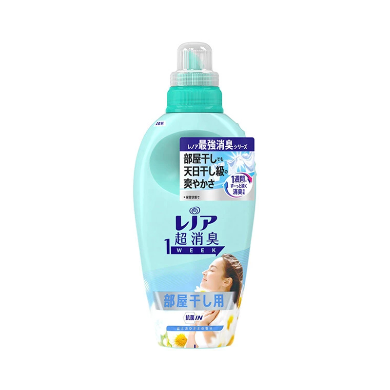 レノア超消臭1WEEK 部屋干し用 花とおひさまの香り（柔軟剤）本体 530mL 530ml