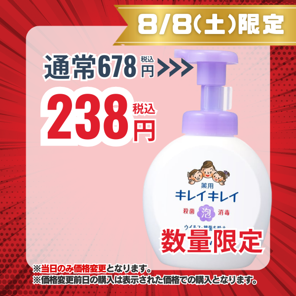 ライオン LION キレイキレイ 薬用泡ハンドソープ フローラルソープの香り 本体 大型サイズ 500mL 【医薬部外品】 500ml