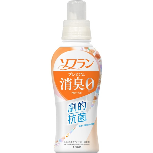 ライオン LION ソフラン プレミアム消臭 アロマソープの香り 本体 510mL[柔軟剤] 510ml