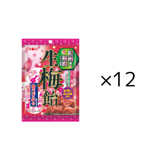 紀州梅肉生梅飴_12セット