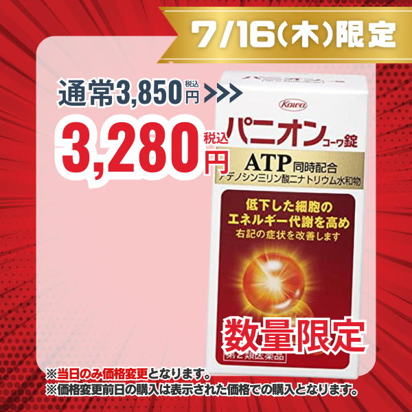 パニオンコーワ錠 90錠【第2類医薬品】