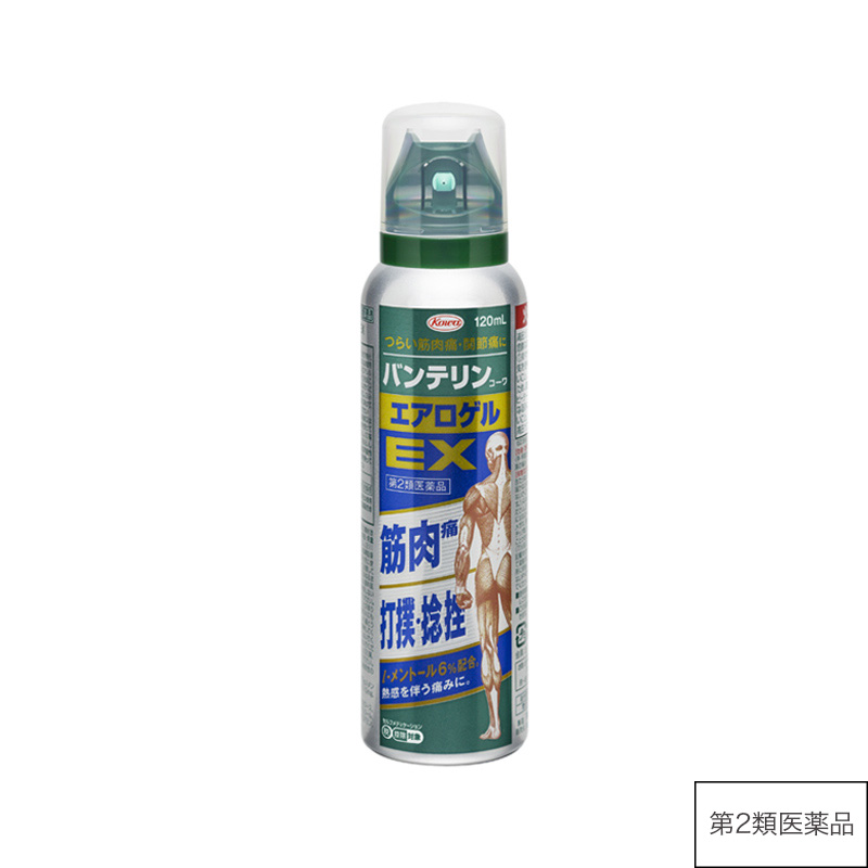 バンテリンコーワエアロゲルEX　120mL 【第2類医薬品】