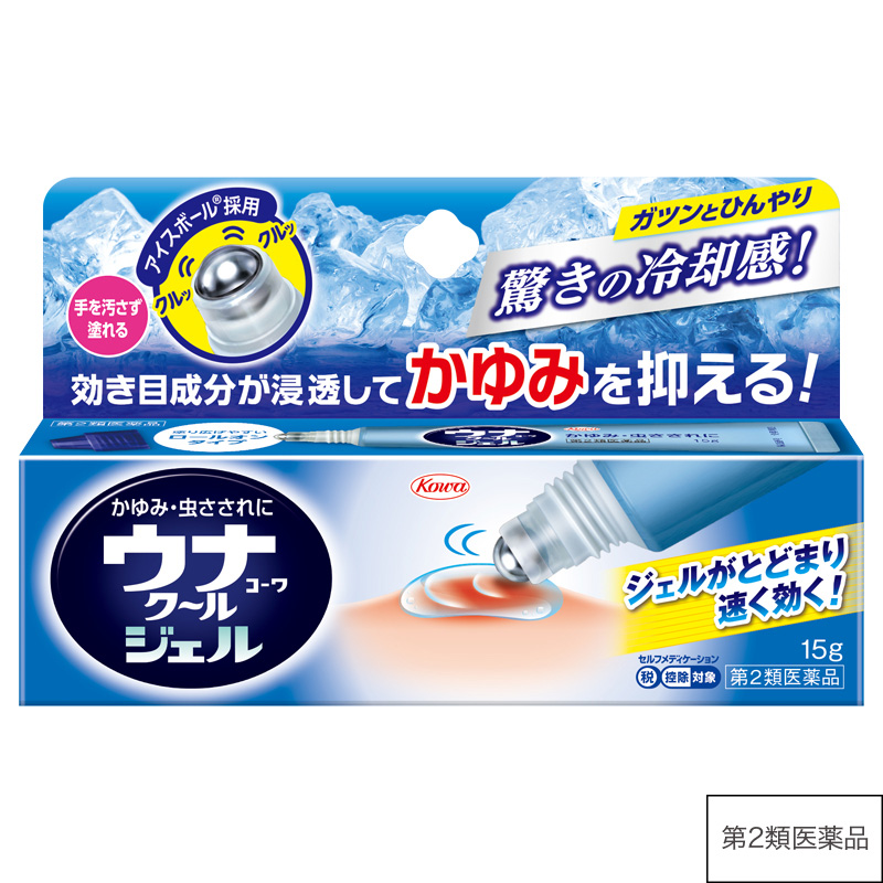 ウナコーワクールジェル　15g 【第2類医薬品】
