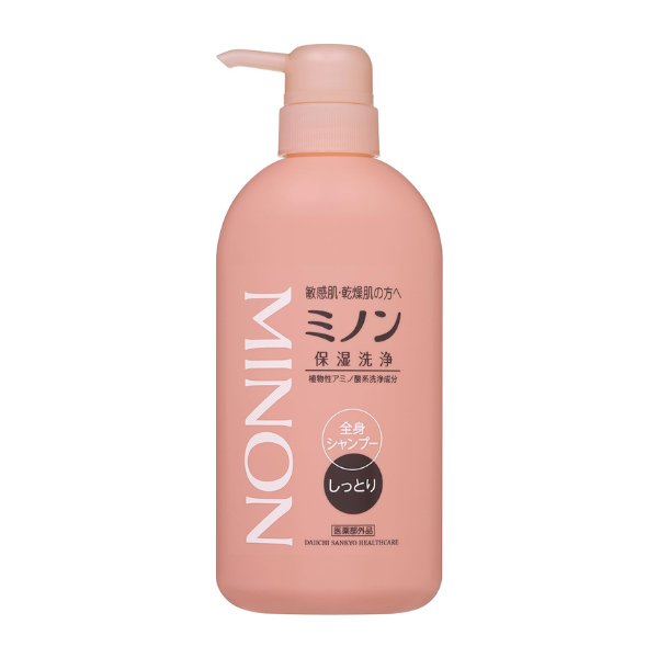 ミノン 全身シャンプー しっとりタイプ ボトル 450mL 【医薬部外品】