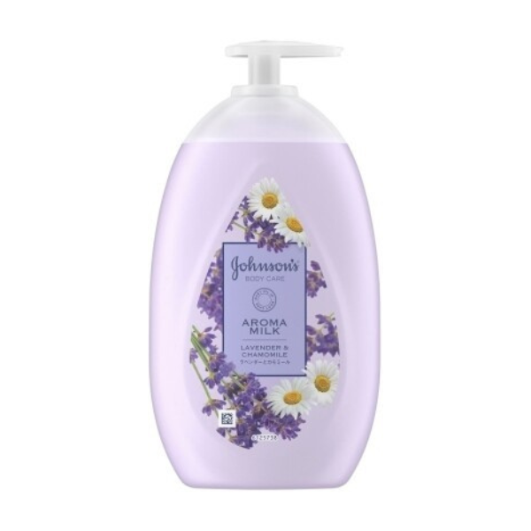 ジョンソンボディケア アロマミルク ドリーミースキン ボディローション ラベンダーとカモミールの香り 500ml