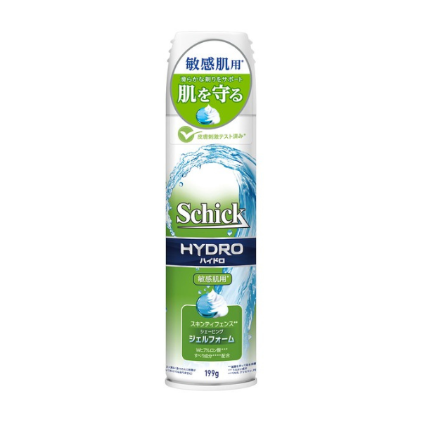 シック Schick ハイドロ スキンディフェンス シェービングジェルフォーム 199g