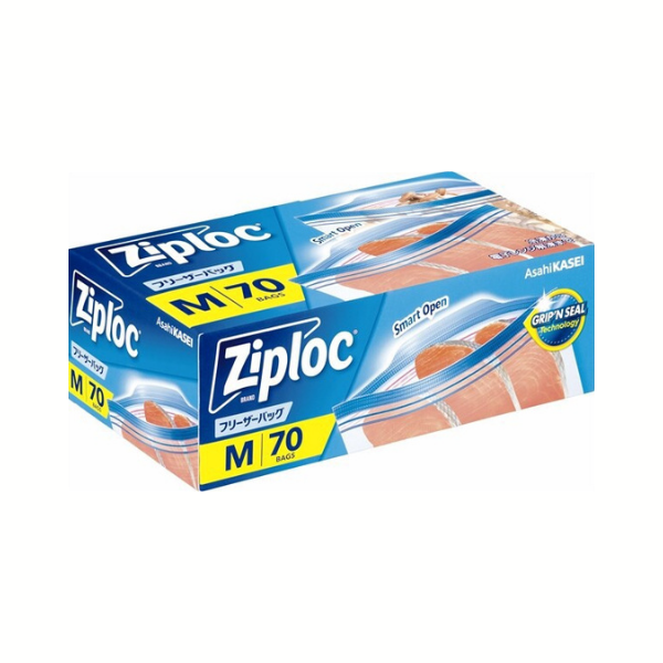 Ziploc ジップロック フリーザーバッグ M 70枚入 大容量品