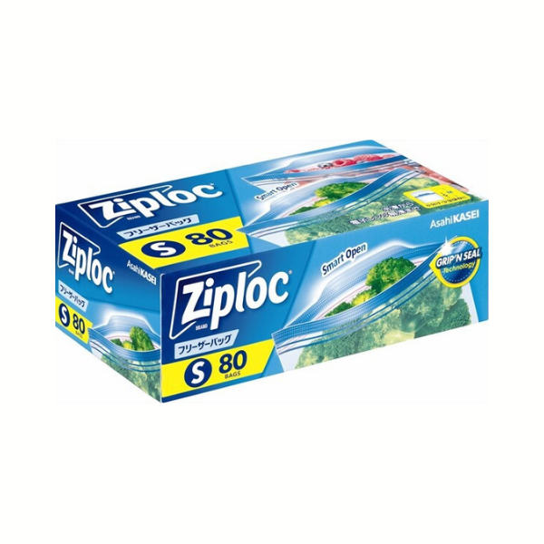 Ziploc ジップロック フリーザーバッグ S 80枚入 大容量品