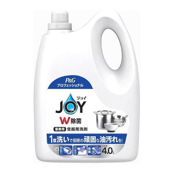 P&Gプロフェッショナル ジョイ JOY W除菌 業務用 詰め替え 4L [食器用洗剤]