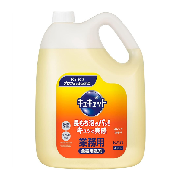 花王 kaoプロフェッショナル キュキュット 業務用 4.5L [食器用洗剤]