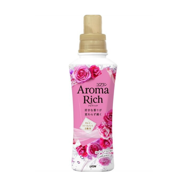 ライオン LION ソフラン アロマリッチ キャサリン フローラルブーケアロマの香り 本体 480ml[柔軟剤]
