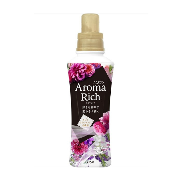 ライオン LION ソフラン アロマリッチ ジュリエット スイートフローラルアロマの香り 本体 480ml[柔軟剤]