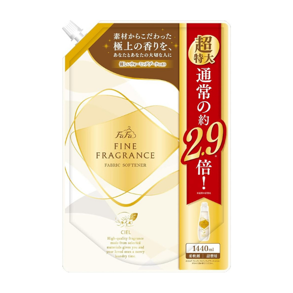 ファーファ ファインフレグランス シエル 優しいウォーミングブーケの香り 詰替用 1440ml[柔軟剤]