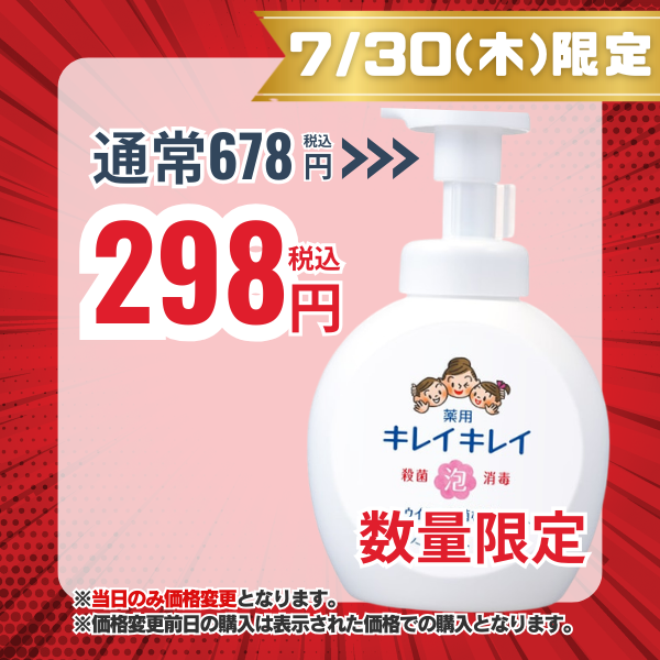 ライオン LION キレイキレイ 薬用泡ハンドソープ シトラスフルーティの香り 本体 大型サイズ 500mL 【医薬部外品】