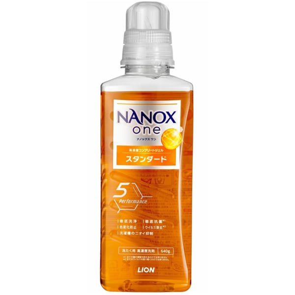 ライオン LION NANOX one ナノックスワン スタンダード 本体大 640g[洗濯用液体洗剤]