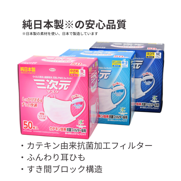 三次元マスク　50枚入