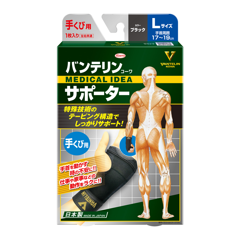 バンテリンコーワサポーター　手くび用