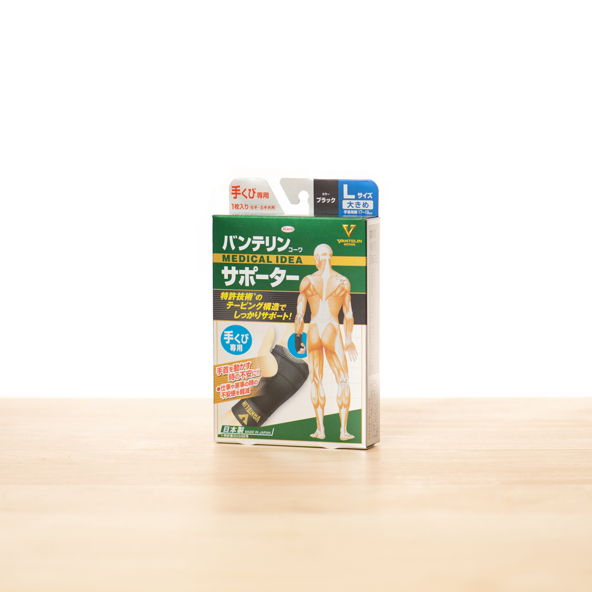 バンテリンコーワサポーター　手くび専用