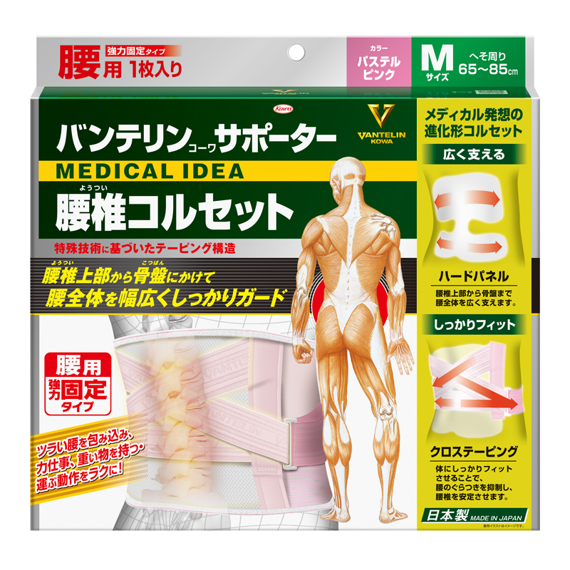バンテリンコーワサポーター　腰椎コルセット
