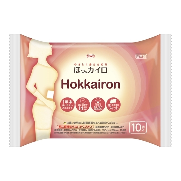 ホッカイロ　Hokkairon（ホッカイロン）　貼るレギュラー　10個入