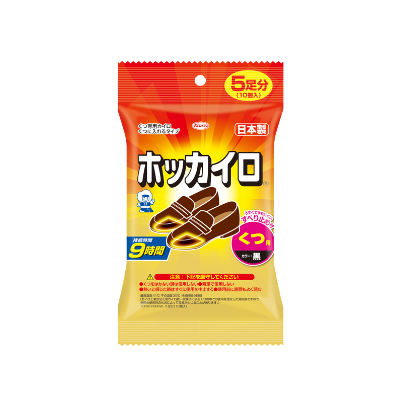 ホッカイロ くつ用 5足分(10個入) くつに入れるタイプ