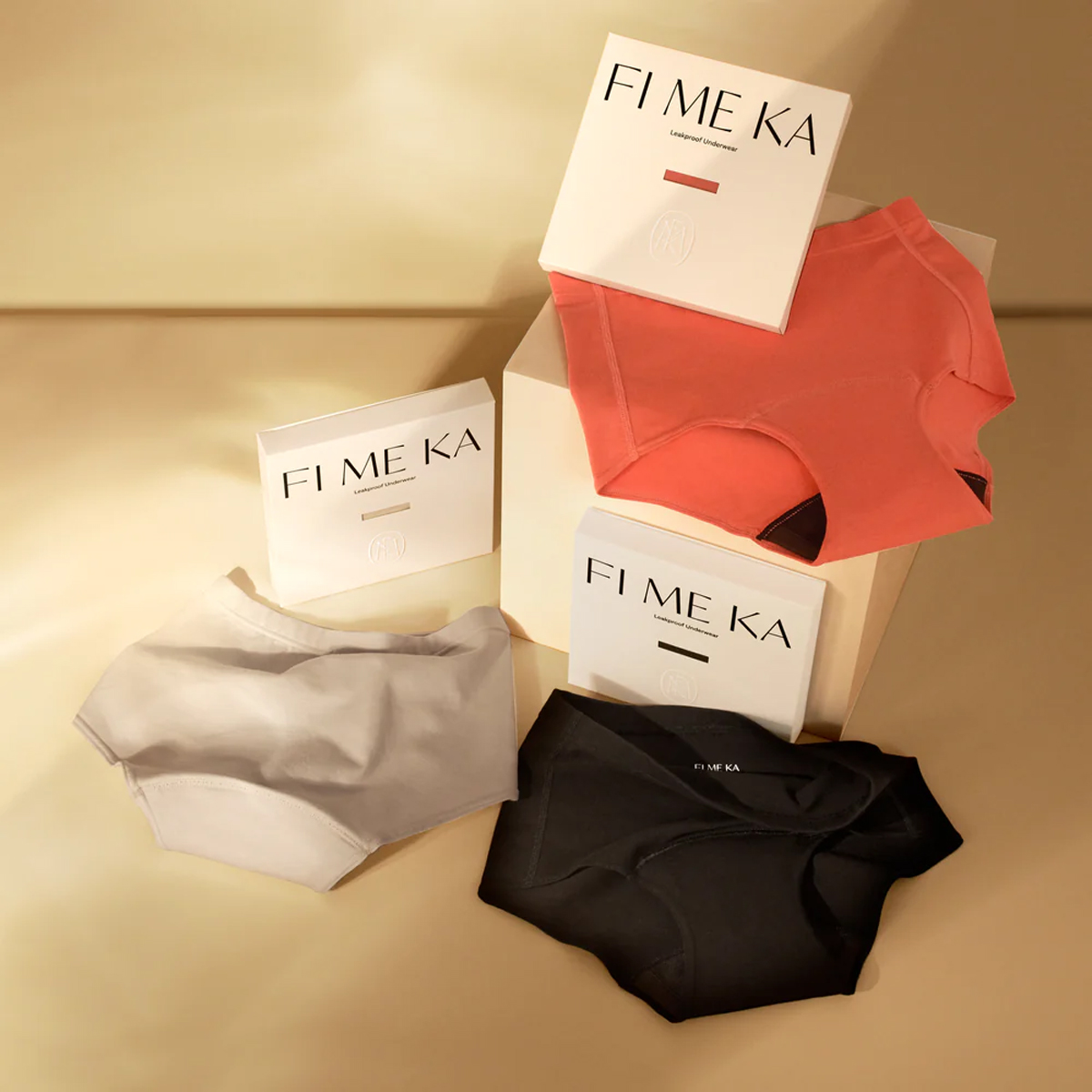 FI ME KA　吸水ショーツ - ハイウェスト