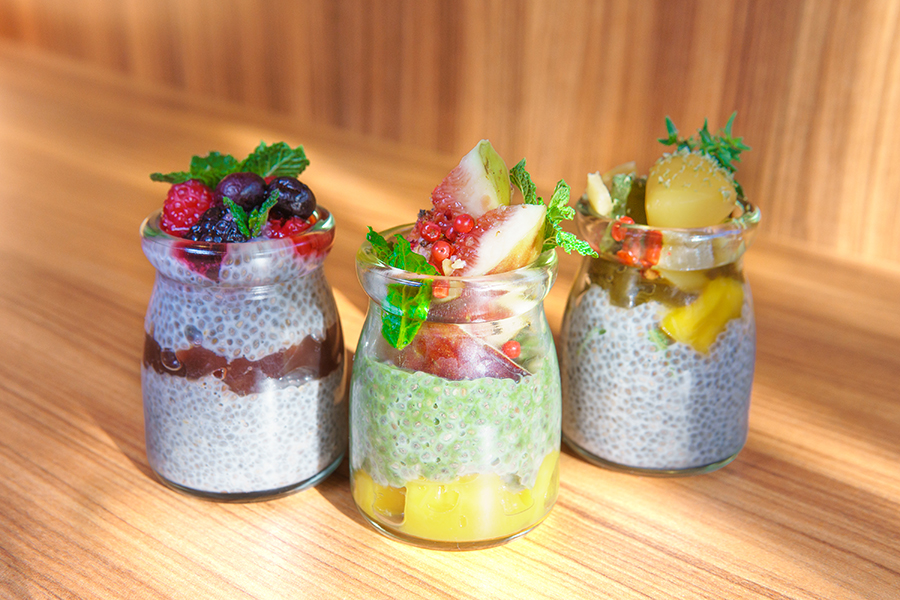 【ハピネスなキレイレシピ①】罪悪感を越え美容と美味しいを両立！キレイ成分トッピングのチアシードプリン