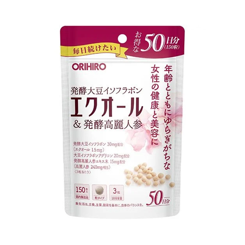 発酵大豆イソフラボン　エクオール＆発酵高麗人参