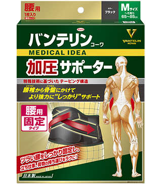 バンテリンコーワ 加圧サポーター 腰用製品画像